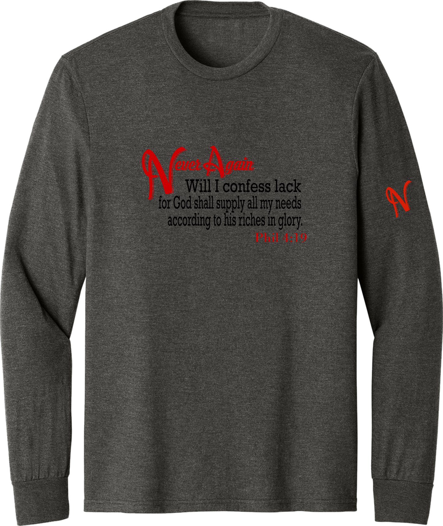 Never Again Phil 419 Lack DM132 Long Sleeve
